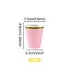 En stock set de vajilla desechable con estampado de ola rosa set de artículos para fiesta set de decoración platos de papel vasos de papel servilletas de papel