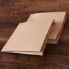 Bolsas Triangulares de Papel Recubierto a Prueba de Aceite para Empacar Snacks Como Galletas de Sésamo, Pollo Frito, Hotcakes y Tamales de Carne, Bolsas Gruesas de Papel Kraft