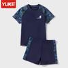 Roupa de banho infantil 2023 verão meninos split cartoon roupa de banho pequeno médio-grande crianças meninos secagem rápida protetor solar roupa de banho