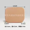 Esponja para Maquillaje Sbr Latex con Borde para Difuminar, Esponja para Polvos, Esponja para Fijar Maquillaje, Base Líquida, Crema BB, Esponja de Maquillaje de Doble Uso para Seco y Húmedo