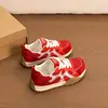 Sapatos Casuais Femininos de Malha Respirável Novos para Primavera e Outono Tênis do Exército Alemão Planos com Cadarço Sapatos Esportivos Versáteis