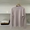 Camiseta base de manga larga para mujer, cuello alto, para otoño, se puede usar como capa interior o exterior, corte ajustado, ligera y sin costuras