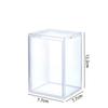 Caja de acrílico para persianas, expositor portátil, transparente, para guardar muñecas, bonita caja de almacenamiento Bubble Mart
