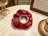Elásticos de Cabelo Vintage de Couro Estilo Francês, Scrunchies Transfronteiriços Estilo Antigo com Toque de Luxo, Suprimentos para Joias, Em Estoque para Atacado