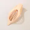 Presilha de Cabelo Plana Oval Nova Mais Vendida Transfronteiriça, Presilha Bico de Pato, Grampo de Fixação Forte para a Parte de Trás da Cabeça, Acessório de Cabelo Simples
