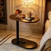 Prateleira de armazenamento simples móvel com altura ajustável mesa lateral de armazenamento mesa de centro estrutura de cama mesa de cabeceira simples mesa lateral armário de armazenamento