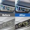 Crema reparadora de oxidación para faros de coche kineshinex restaura el brillo, agente limpiador de niebla para cubiertas de luces delanteras y traseras, venta al por mayor de fábrica
