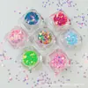 Venta Directa de Fábrica Botella con Forma de Diamante de Brillo Dorado Materiales Creativos Hechos a Mano DIY Flujo de Resina Brillo Decoración para Uñas