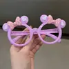 Novas Armações de Óculos Infantis Meninas Fofas Bebê Desenho Animado Óculos de Sol Brinquedo Moda Armações de Óculos Decorativas Fabricante Atacado