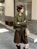 Chaqueta de Algodón Ligera Casual Estilo Corto Abrigo de Algodón para Mujer Ropa de Abrigo 2026 Otoño/Invierno Chaqueta de Béisbol Chaqueta Bomber Chaqueta de Algodón Pequeña Top