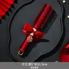 Un par de peines de boda de madera roja, peines de cojín de aire, peines de novia, artículos de dote de la novia, colección de artículos de boda de alta gama