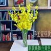Decoración de Flores de Seda Artificial de Alta Calidad Muebles para Sala de Estar, Dormitorio, Hogar Orquídea Oncidium Orquídea Arte Plantas Verdes para Oficina