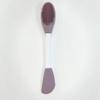 Cepillo de silicona de dos cabezales para mascarilla, eliminador de puntos negros, cepillo de doble cara para lavado nasal, limpieza facial, suministros de belleza, mascarilla en barra, disponible en stock.