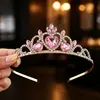 Barbie Corona de Princesa Accesorios para el Cabello Soporte Venta al por Mayor Personalización Personalización por Imagen Rendimiento Accesorios para el Cabello Fiesta de Cumpleaños Diadema Niñas