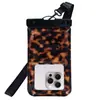 Bolsa Impermeable de Esponja Colorida para Teléfono Móvil, Bolsa Impermeable para Teléfono Móvil para Deriva y Natación, Funda Impermeable con Pantalla Táctil para Teléfono Móvil, Funda Impermeable para Teléfono Móvil para Festival de Salpicaduras de Agua