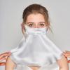 Mascarilla de seda con protección solar para todo el rostro y el cuello, protección UV para conducir en verano para mujer, mascarilla protectora de seda morera, venta al por mayor