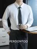 [No requiere planchado, fácil de cuidar] Camisa de nailon sin costuras antibacteriana 7A para hombre, de manga larga, para primavera y otoño, estilo business casual de alta gama, antiarrugas