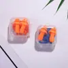 Tampões de ouvido industriais anti-ruído de silicone Árvore de Natal com cabo Tampões de ouvido à prova de som para dormir e aprender Especial de fábrica Redução de ruído Tampões de ouvido macios