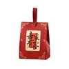 Caixa de Doces para Casamento Chinês, Bolsa de Doces de Casamento de Luxo, Caixa de Açúcar Mãos Livres, Caixa de Presente de Doces para Lembrança de Noivado