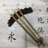 Pincel de escritura pelo de oveja Pincel de escritura Nube Blanca Grande pintura china caligrafía pincel de escritura para principiantes grande, mediano y pequeño escritura regular pluma fina cuatro tesoros del estudio