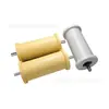 Rodillo de piso de nylon para minería, de alta resistencia y resistente al desgaste 150*300 rodillo de piso de poliuretano, rodillo de piso de nylon