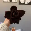 Faixa de Cabelo Flor Estéreo Retrô, Corda de Cabelo Elegante para Festa de Menina, Acessório de Cabelo de Alta Qualidade para Rabo de Cavalo