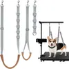 Cordão de Beleza para Cães Pet Care Banho com Lavagem, Corte e Auxílio de Secagem com Mesa de Beleza Cordão de Tração Corda de Beleza