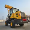 Exportado para o Chile Ht930 Mini Carregadeira a Diesel Tração nas Quatro Rodas Trator Pequeno Empilhadeira Agrícola Pequena