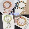 Popular Pulsera de Gato Carbón Caramelo Pata de Gato Gato de la Suerte Linda Pulsera de Perlas Diseño de Nicho Pulsera para Estudiantes Ins Regalo para Mejor Amigo
