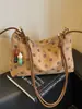 Yuezhi 2026 principios de otoño nuevo lunares axila lindo compacto casual vacación diario bolsa cuadrada pequeña bolso de hombro simple