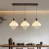 Estilo Canción Estética Dormitorio Mesita de Noche Lámpara de Araña Pequeña Salón de Té Retro Estilo Antiguo Barra de Bar Zen Pasillo Lámpara de Restaurante Nuevo Estilo Chino