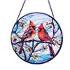 Enfeites Pendentes de Vitral, 20cm Transfronteiriços Mais Vendidos Linha de Contorno Embossada Decorativos Feitos à Mão Criativos Decorações de Natal