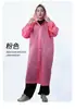 Impermeable de Eva con Logo Personalizable, Poncho de Lluvia Largo Grueso para Adultos a Prueba de Tormentas, Artículo Popular para Exteriores