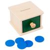 Serie Montessori Materiales Didácticos para Reconocimiento de Formas Geométricas, Juguetes Educativos de Iluminación, Bloques de Construcción de Emparejamiento Transfronterizos para Educación Temprana Infantil