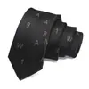 Bestseller transfronterizo, corbata estrecha para hombre de 6 cm, corbata de rayas casual, corbata para hombre hecha a medida, al por mayor en stock, muestra disponible en 7 días