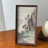 Nuevo Estilo Chino Salón de Jade Pintura Decorativa Rica Marco de Fotos Pintura de Mesa Pintura China Grabada de Nuevo Pintura Colgante para Entrada Sala de Estar Adornos de Escritorio