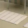 Tapete de Chão Imitação de Caxemira Estilo Coreano, Resistente a Manchas, Capacho Lavável, Tapete de Porta Absorvente de Água para Quarto, Tapete de Chão Simples Xadrez para Banheiro
