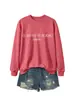 Prefiero Estar Leyendo Sudadera Casual y Elegante para Mujer Otoño/Invierno Amazon Wish Comercio Exterior Transfronterizo