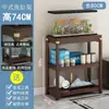 Soporte de exhibición de piedra, soporte para pecera, base, mesa auxiliar, mesa de rincón, soporte para plantas, sala de estar de madera maciza de pie