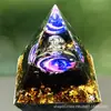 Ornamentos de Pirâmide de Cristal Natural Mais Vendidos Transfronteiriços, Artesanato e Decorações para Casa