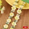2cm Encaje Bordado Colorido Accesorios para Ropa Pasador Accesorios para Joyería Collar de Cheongsam de Encaje Accesorios para Collar DIY