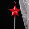 Decoração de Bolo Popular Ins Urso Fofo com Laço Vela de Aniversário 520 Dia dos Namorados Lâmpada de Manteiga Vela Branca