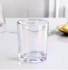 Copo de Vela de Aromaterapia Criativo de Vidro Colorido Garrafa de Aromaterapia Sem Chama Garrafa Vazia Porta-Vela de Hotel para Casa Recipiente para Vela