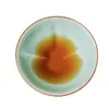 La Taza Maestra Fulu del Horno Ru Iroki, una taza de té de cerámica de alta gama, se puede usar para cultivar patrones de craquelado; una sola taza personalizada de porcelana Ru con forma de calabaza