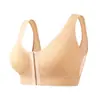 Sujetador Deportivo Frontal con Broche Sin Aros Ropa Interior para Mujeres Correr a Prueba de Impactos Push-Up Espalda Hermoso Tallas Grandes Ropa Interior