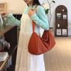 Bolso cruzado de nailon para mujer, estilo U, sencillo, de gran capacidad, para viaje, 2024