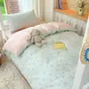 Juego de Seis Piezas de Ropa de Cama de Algodón Puro para Dormitorio Universitario Estilo Nuevo 2026 Funda Nórdica Sábana Funda de Almohada Juego de Algodón Completo Edredón Protector de Colchón