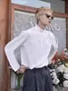 Camiseta Blanca de Media Altura para Hombre de Verano, Corte Ajustado, Sensación de Alta Gama, Capa Base de Manga Corta, Camiseta Interior de Moda para Hombre