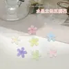 Nova Joia para Nail Art de Flor de Cinco Pétalas Coloridas Florais Exquisitos Pequenos Frescos Gelo Transparente Decorações de Unha Usáveis Atacado