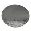Bandeja de bolo ondulada com padrão de folha de uva preta de 12 mm, bandeja redonda para bolo, atacado, placa de tambor de bolo